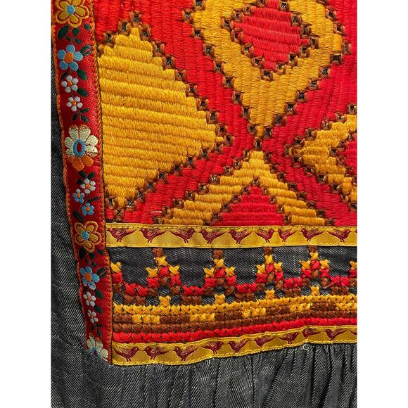 Ivy Jane Cotton Tapestry Bohemian Top XS - Picture 4 of 10